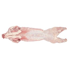 KANINCHENKÖRPER OHNE KOPF MIT INNEREN ETWA 1,3 KG VAKUUM