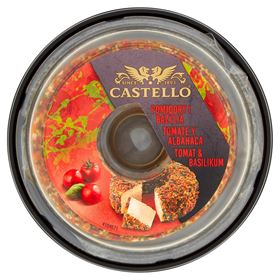 CASTELLO-Frischkäse mit Tomaten und Basilikum, 125 g