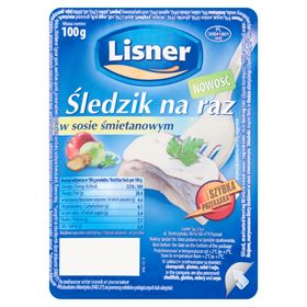 LISNER HERING IN CREMESAUCE 100 G