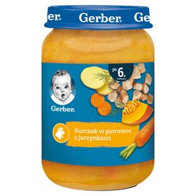 GERBER DINNER HUHN IM TOPF MIT GEMÜSE NACH 6 MONATEN 190 G 6 STÜCK