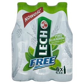 LECHFREI ALKOHOLFREIES BIER LIMETTE MIT MINZE 330 ML 24 FLASCHEN