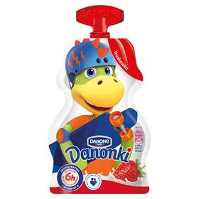 DANONE DANONKI ERDBEERJOGURT 70 G 12 STK