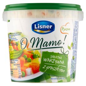 LISNER WIE MOM GEMÜSESALAT MIT ERBSEN 500 G