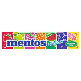 MENTOS REGENBOGEN-FRUCHT-GESCHMACK-KAUBÜSSEL 37,5 G 20 STÜCK