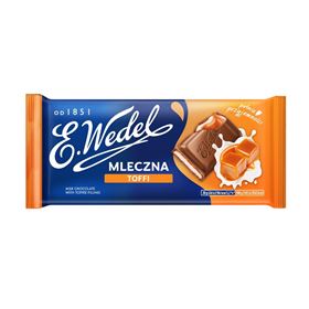 E.WEDEL TOFFEE-MILCHSCHOKOLADE 100G