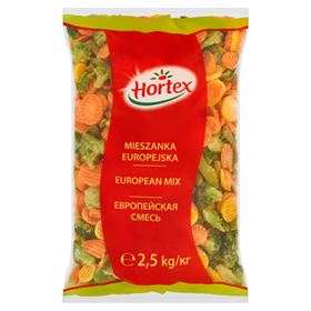HORTEX EUROPÄISCHE GEFRORENE GEMÜSEMISCHUNG 2,5 KG