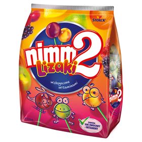 NIMM2 Lutscher, angereichert mit Vitaminen, 80 g (8 Stück)