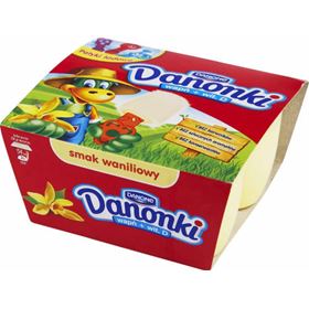 DANONE DANONKI HOMOGENISIERTER KÄSE VANILLE 12 X 4 X 50 G