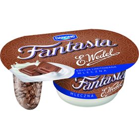 FANTASIA MILCHCREME-JOGURT MIT MILCHSCHOKOLADE STÜCK 104 G 12 STÜCK