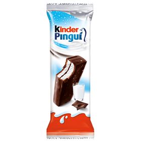 KINDER PINGUI SCHOKOLADE-SCHWAMM MIT MILCHFÜLLUNG UND SCHOKOLADE 30 G