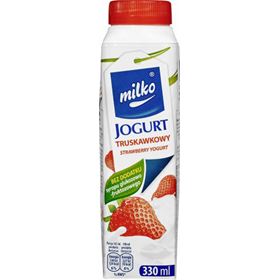 MILKO TRINKJOGURT ERDBEERE 330 ML 6 STK