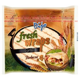 DIJO TORTILLA GEGRILLTE WEIZENPFANNKUCHEN 250 G (4 X 62,5 G)