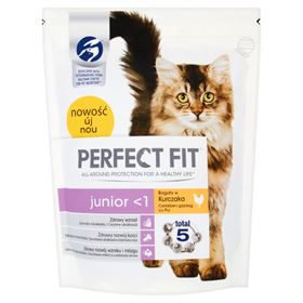 PERFECT FIT JUNIOR <1 ALLEINFUTTERMITTEL FÜR KÄTZCHEN UND SCHWANGERE UND LAKTIERENDE KÄTZCHEN 750 G 6 STÜCK