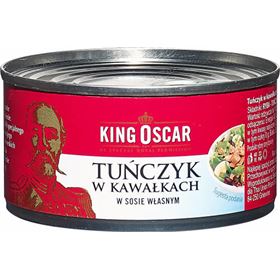 KING OSCAR THUNFISCHSTÜCKE IN EIGENER SAUCE 170 G 6 STÜCK