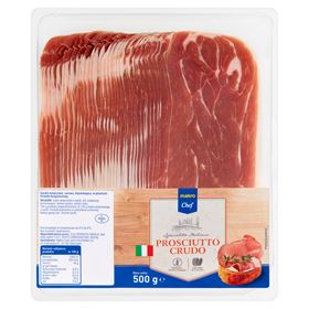 MAKRO CHEF PROSCIUTTO CRUDO SCHEIBEN 500G