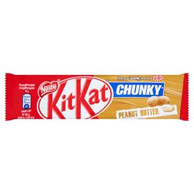 KITKAT CHUNKY ERDNUSSBUTTER-WAFFELSTANGE IN MILCHSCHOKOLADE 42 G
