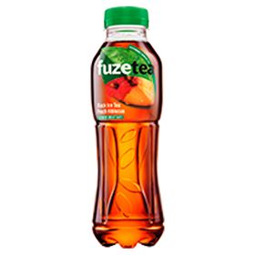 FUZETEA TEEGETRÄNK PFIRSICHGESCHMACK MIT HIBISKUS 500 ML 12 STK