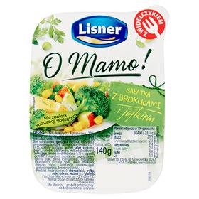 LISNER O MAMA! SALAT MIT BROKKOLI UND EI 140 G