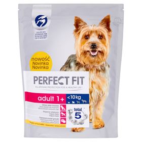 PERFECT FIT ADULT 1+ <10 KG ALLEINFUTTER FÜR ERWACHSENE HUNDE 825 G 5 STÜCK