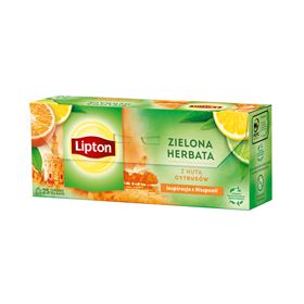 LIPTON GRÜNER TEE ZITRUS 32,5 G (25 BEUTEL)