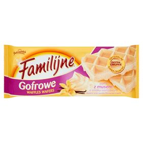 FAMILIENWAFFELWAFFELN MIT VANILLEMOUSSE 130 G