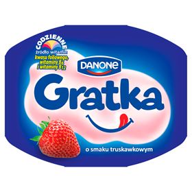 GRATKA-DESSERT MIT ERDBEERGESCHMACK 115 G 12 STÜCK