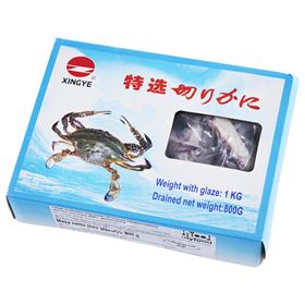 MYFOOD ROHE KRABBENHÄLFTEN 800 G