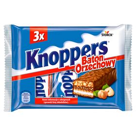 KNOPPERS NUT BAR 120 G (3 X 40 G) 15 STÜCK