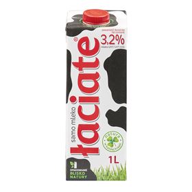 ŁACIATE UHT-MILCH 3,2 % 1 L 12 STK