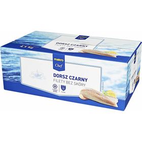 METRO CHEF KABELJAU-SCHWARZFILET OHNE HAUT MSC 4,5 KG