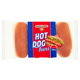 DAN CAKE Wheat Hot Dog Rolls 250 g (4 x 62,5 g)