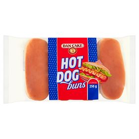 DAN CAKE WEAT HOT DOG ROLLS 250 G (4 X 62,5 G) 8 STÜCK