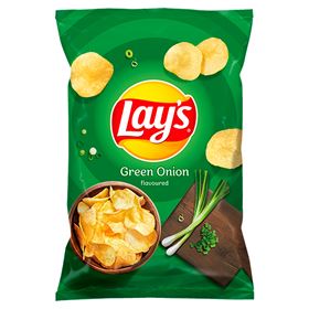 LAY'S GRÜNE ZWIEBEL-KARTOFFELCHIPS 140 G 21 STÜCK