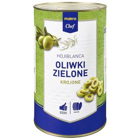 METRO CHEF SCHEIBEN GRÜNE OLIVEN 4,1 KG