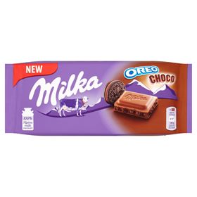 MILKA MILCHSCHOKOLADE OREO-SCHOKOLADE 100 G 22 STÜCK