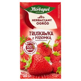 HERBAPOL TEE GARTENFRÜCHTE UND KRÄUTERTEE ERDBEERE MIT ERDBEERE 50 G (20 X 2,5 G)