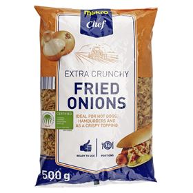 MAKRO CHEF GEBRATENE ZWIEBEL 500 G