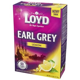 LOYD EARL GREY SCHWARZTEE MIT ZITRONENGESCHMACK 60 BEUTEL