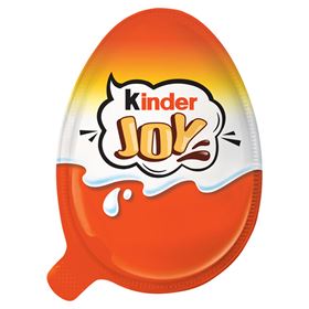 KINDER JOY KNUSPRIGE WAFFEN MIT KAKAO IN CREME MIT ÜBERRASCHUNG 20 G 36 STÜCK