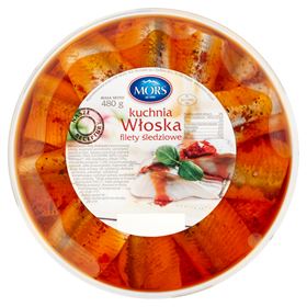 MORS ITALIENISCHE KÜCHE HERINGSFILETS 480 G