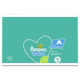 PAMPERS FRESH CLEAN FEUCHTÜCHER FÜR BABY 52 STÜCK
