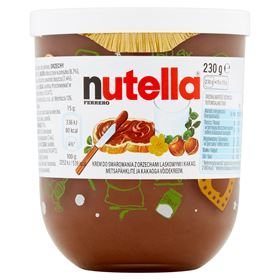 NUTELLA-CREME-AUFBRUCH MIT HASELNÜSSEN UND KAKAO 230 G