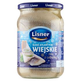 LISNER LÄNDHERINGSFILET IN ÖL MIT ZWIEBELN 600 G