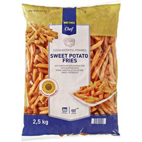 METRO CHEF GEFRORENE KARTOFFEL-POMMES 2,5 KG