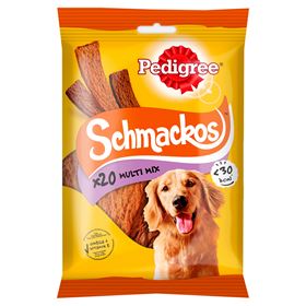 PEDIGREE SCHMACKOS MULTI ERGÄNZUNGSFUTTER FÜR HUNDE 144 G 9 STÜCK