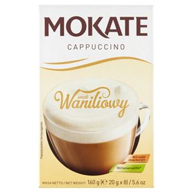 MOKATE CAPPUCINO MIT VANILLE-GESCHMACK 160 G