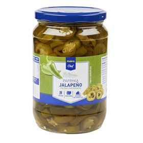 MACRO CHEF GRÜNER JALAPENO IN SCHEIBEN 670 G