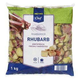 METRO CHEF GEFRORENER RHABARBER 1 KG