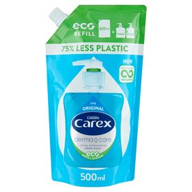 CAREX ORIGINAL ANTIBAKTERIELLE FLÜSSIGSEIFE NACHFÜLLUNG 500 ML
