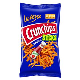 CRUNCHIPS STICKS KETCHUP 70G